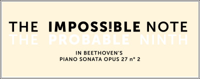 The impossible note in Beethoven’s opus 27 no.2